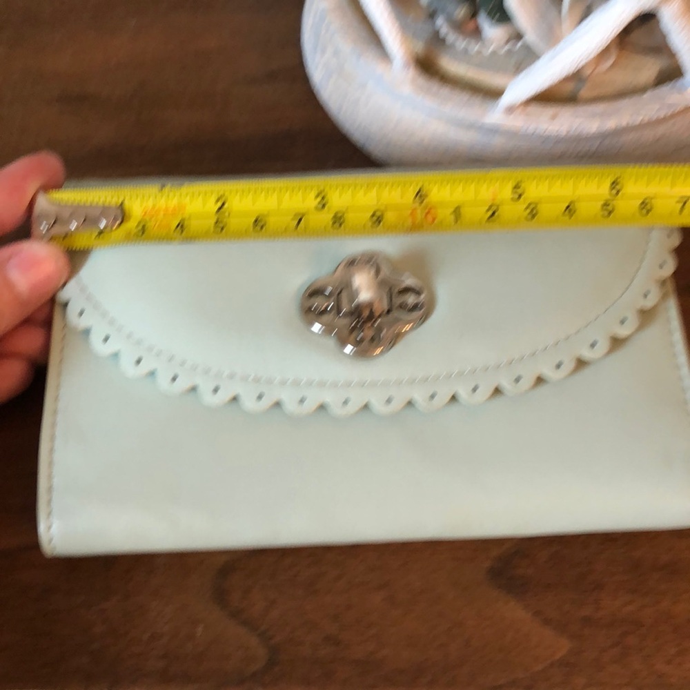 Authentic My Flat in London Mint Green genuine leather. New with tag. - Picture 12 of 14